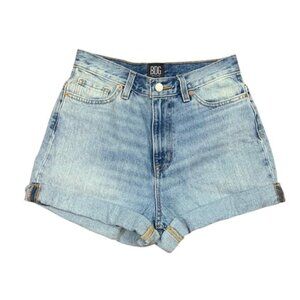BDG Urban Outfitters Mom High-Rise Rolled Cuffed Denim Jean Shorts